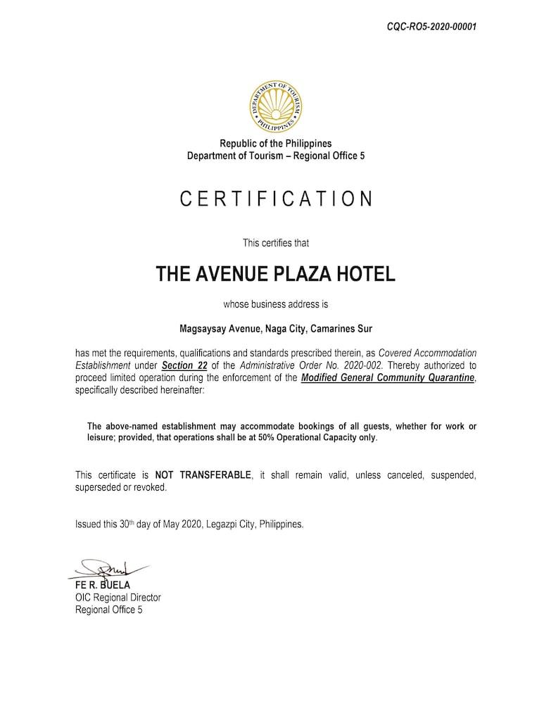 The Avenue Plaza Hotel Naga  Luaran gambar